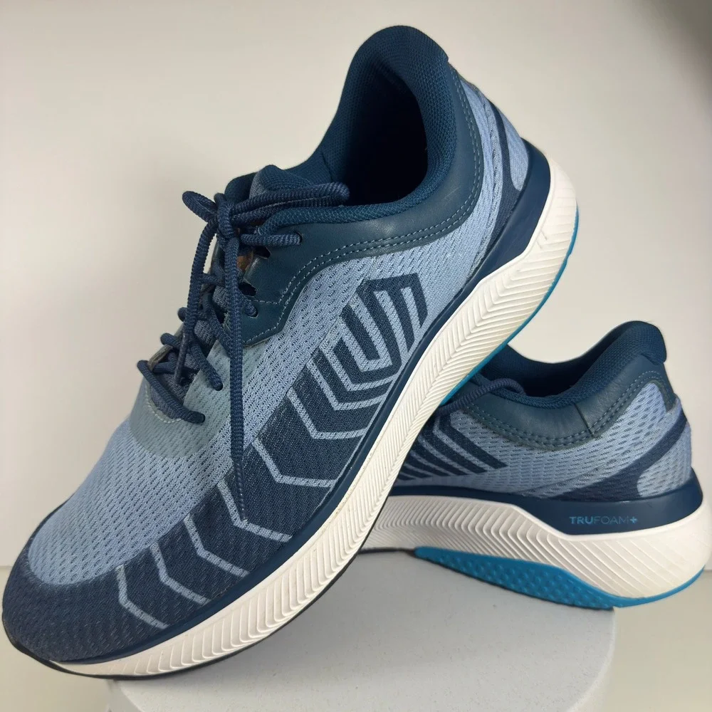 Johnston & Murphy XC4 Mesh‎ Sneakers Blue Comfort Lace Up Men Size 12M